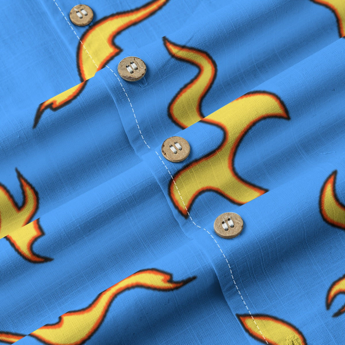 Golf Flame Button up