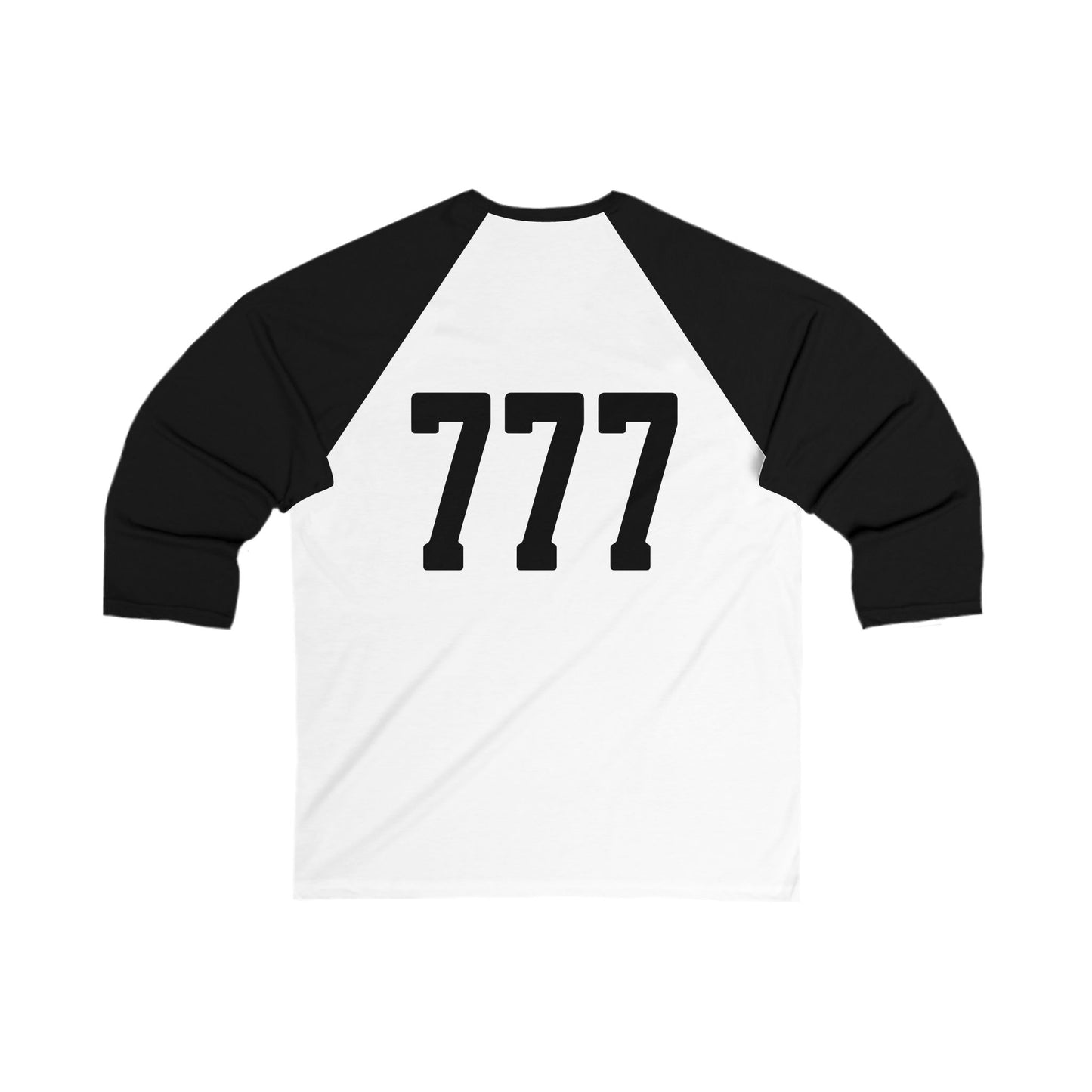 Adult Size Unisex Odd Future Fanmade 777 Raglan