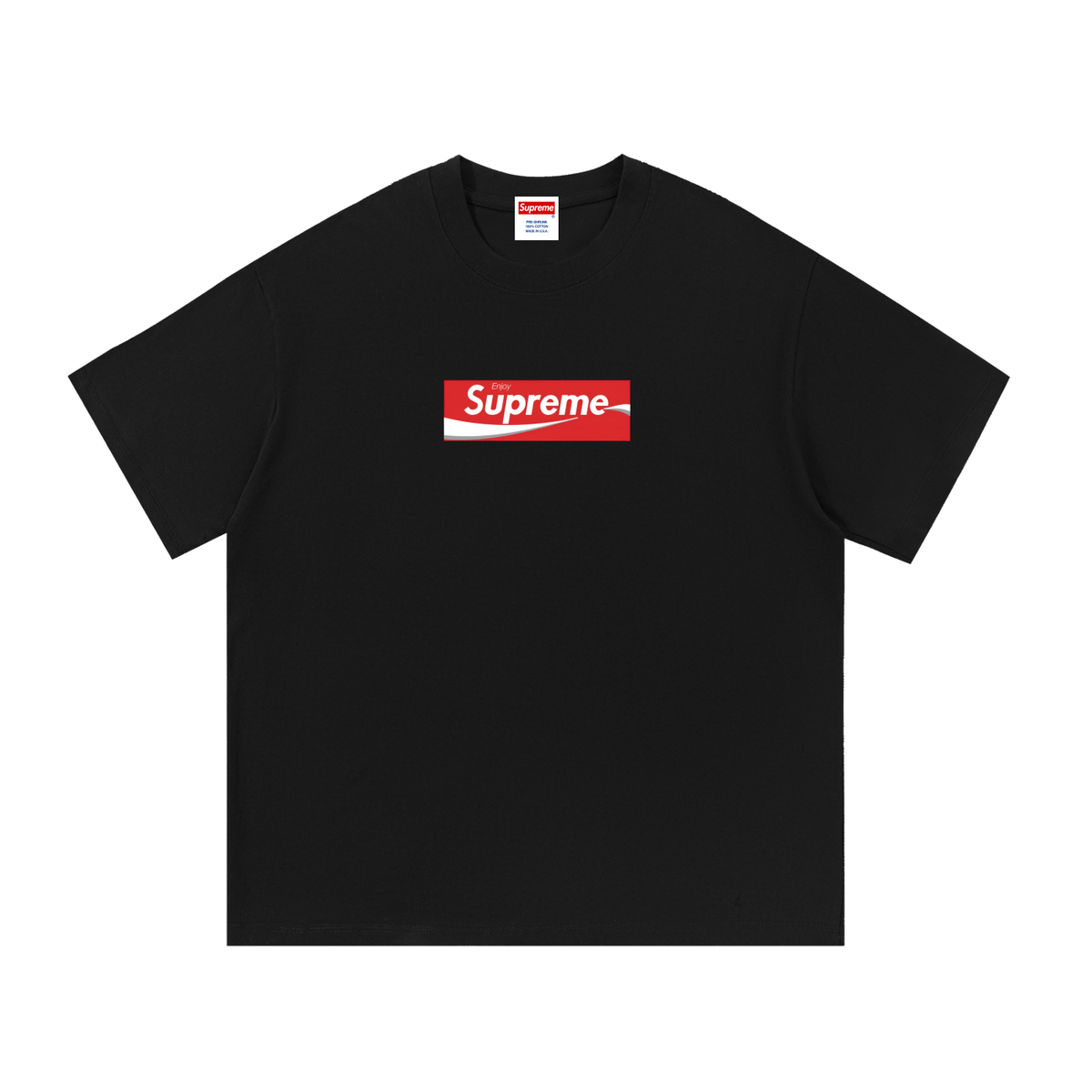 Cola Box Logo Cotton Tee