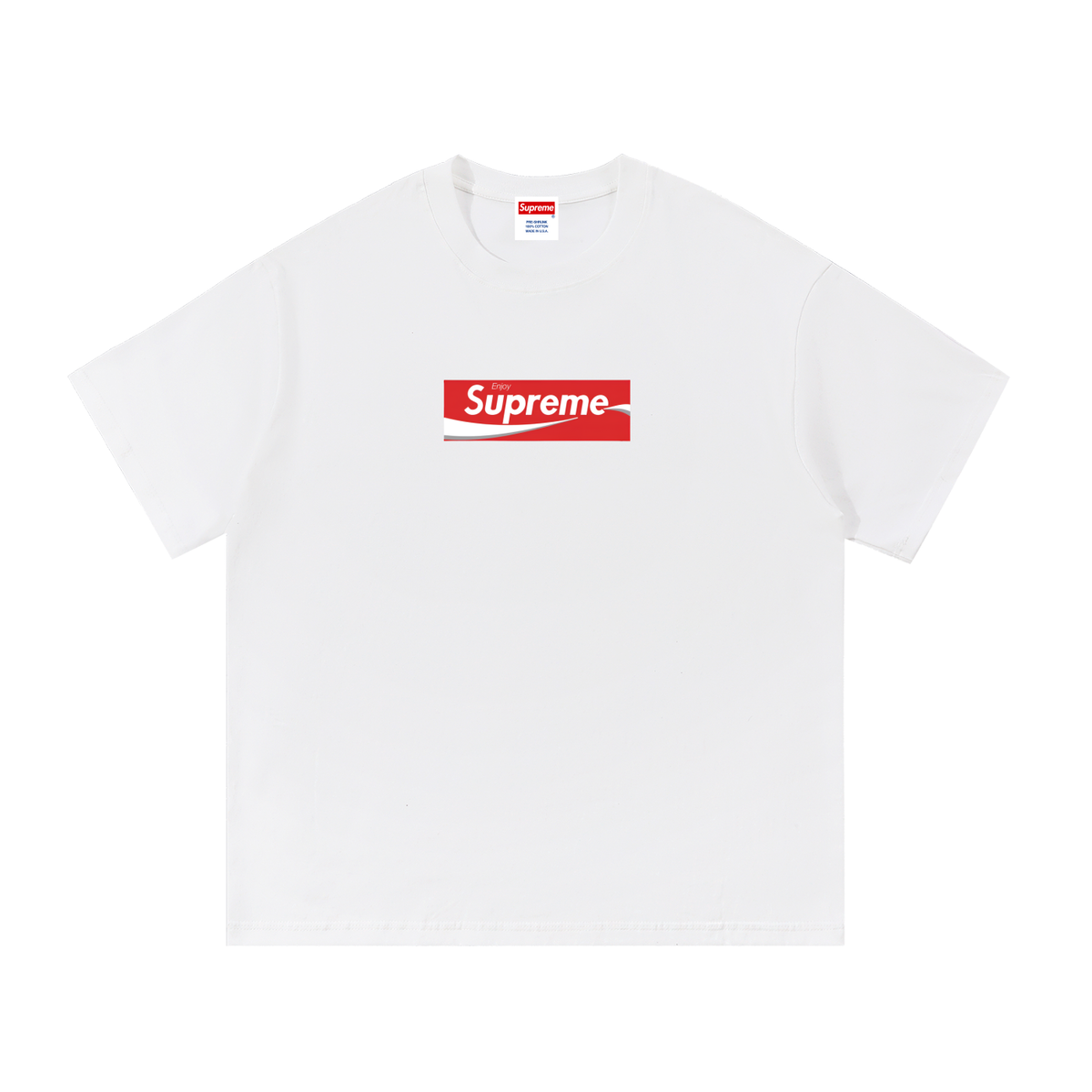 Cola Box Logo Cotton Tee
