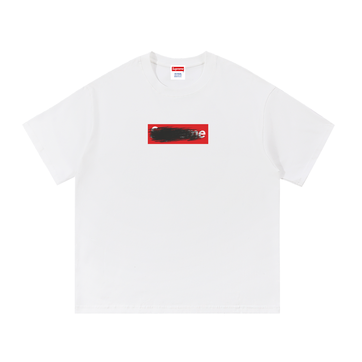 Sample Box Logo Cotton Tee