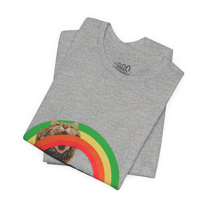 Unisex OFWGKTA Rainbow Cat Tee
