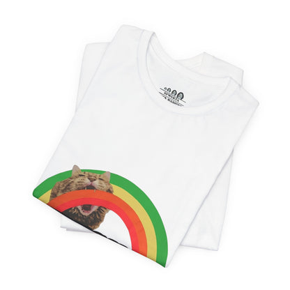 Unisex OFWGKTA Rainbow Cat Tee