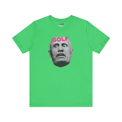 WHITE MUSSOLINI TEE