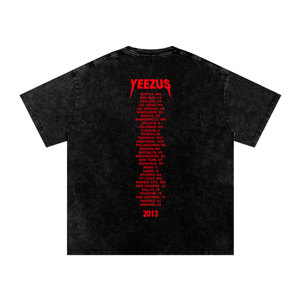 Yeezus Tour Tee 1