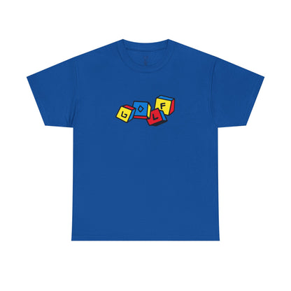Golf Blocks Heavy Cotton Tee