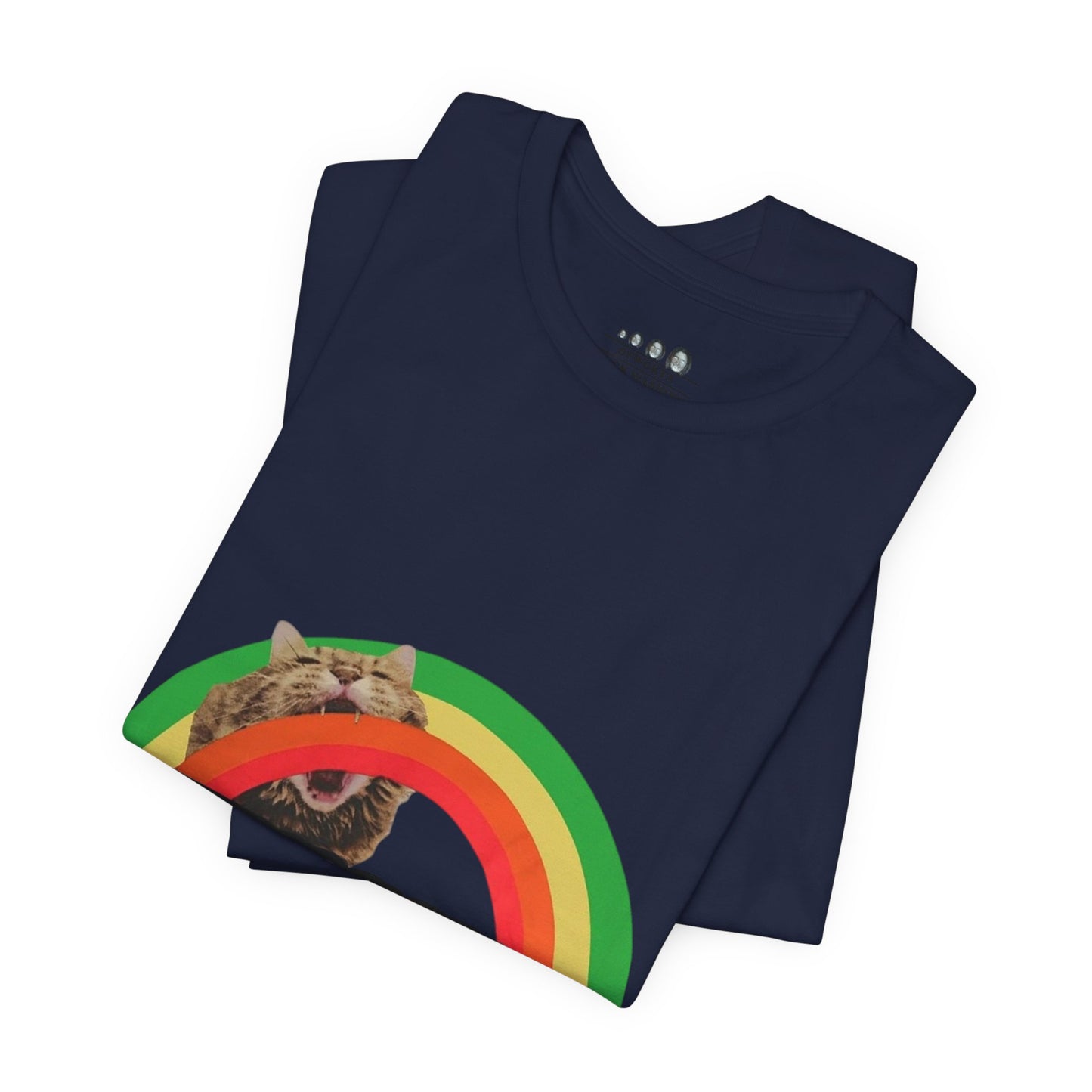Unisex OFWGKTA Rainbow Cat Tee