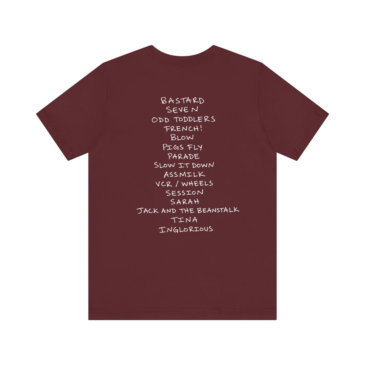 Bastard Tracklist Tee
