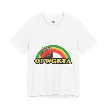 Unisex OFWGKTA Rainbow Cat Tee