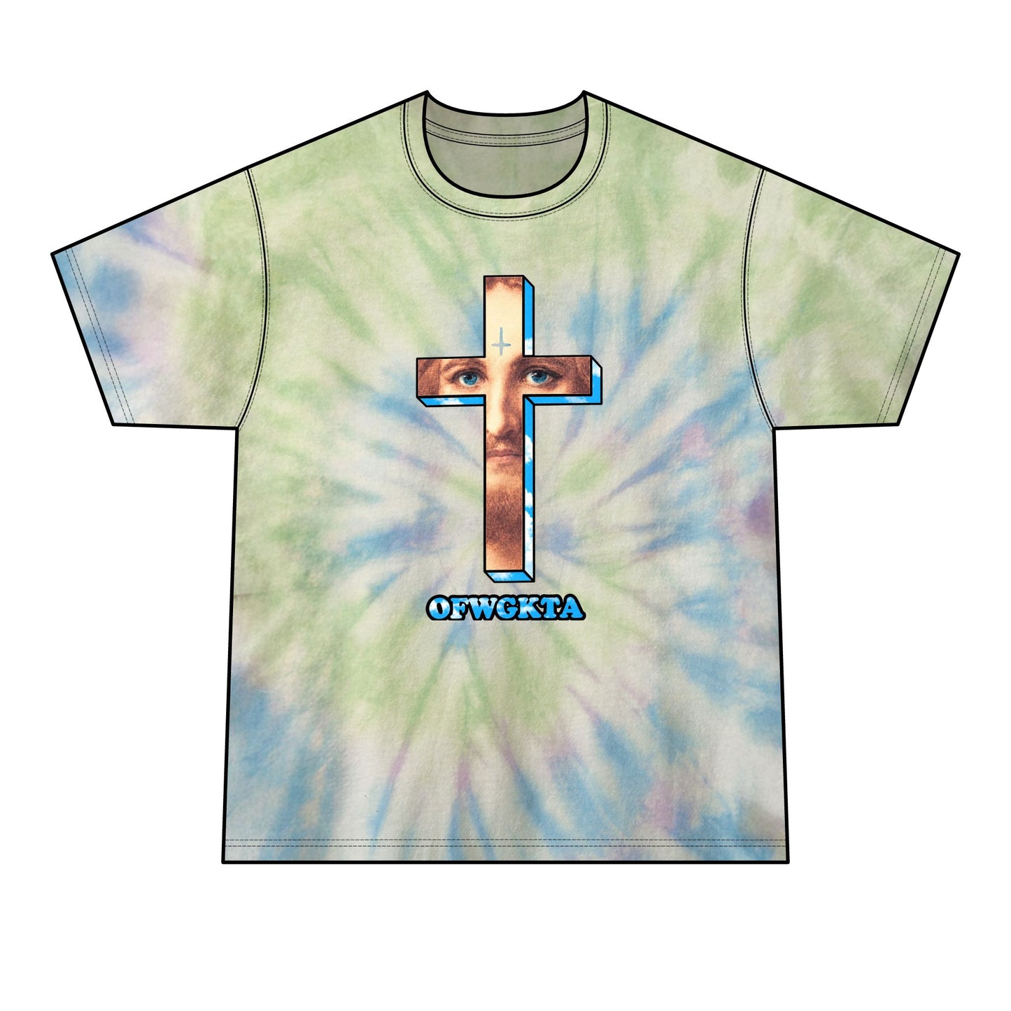 Jesus Tie-Dye Tee (NO TAG)