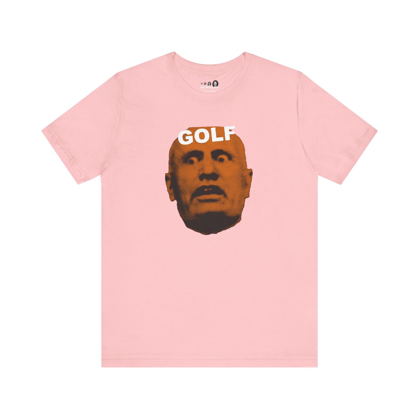 WHITE MUSSOLINI TEE