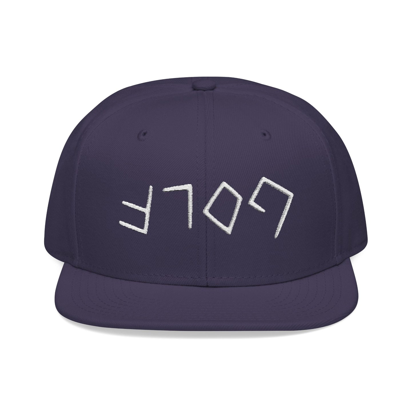 Upside down GOLF BOX Snapback