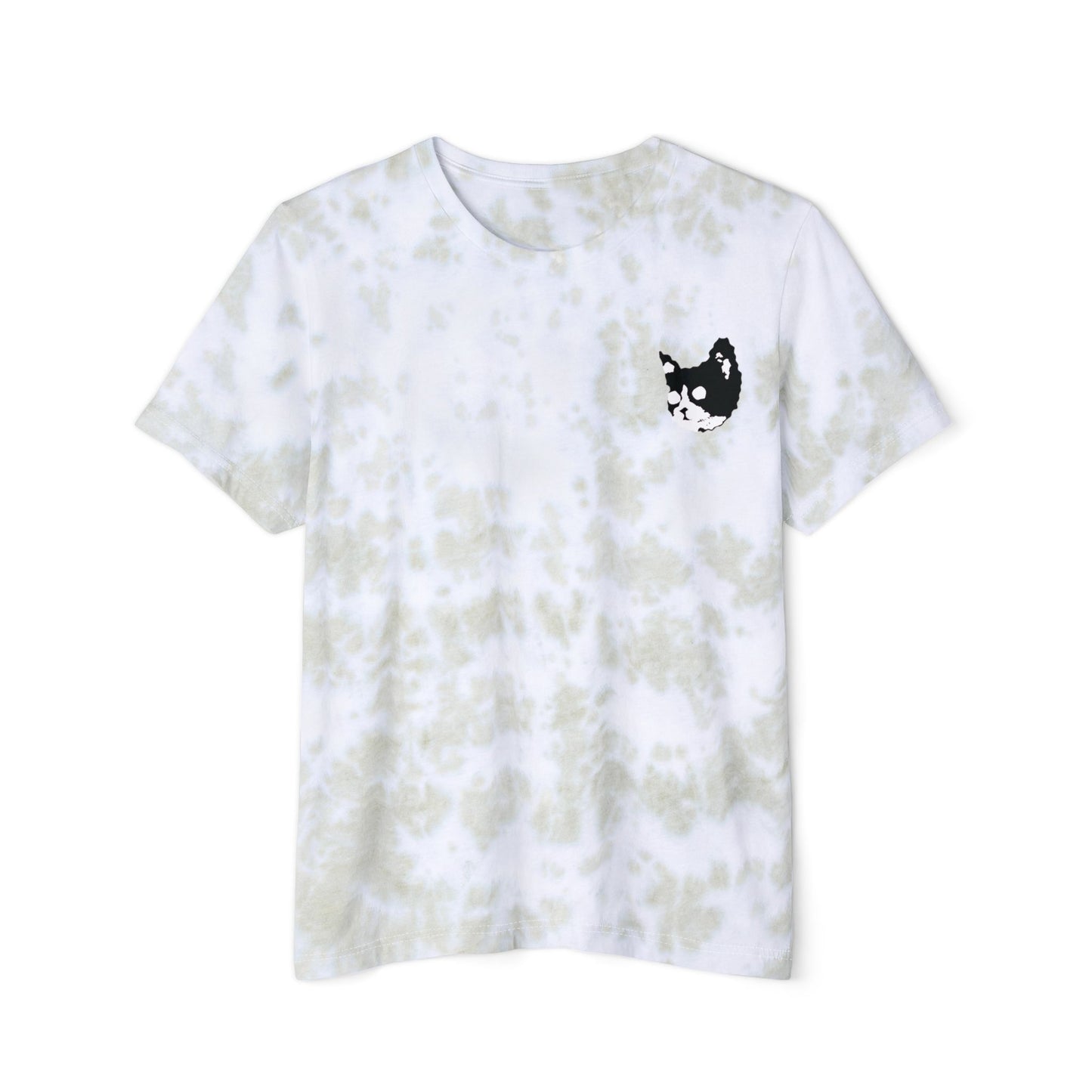 Unisex Cat Tie-Dyed Tee