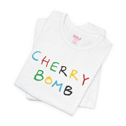 Cherry Bomb Text Tee