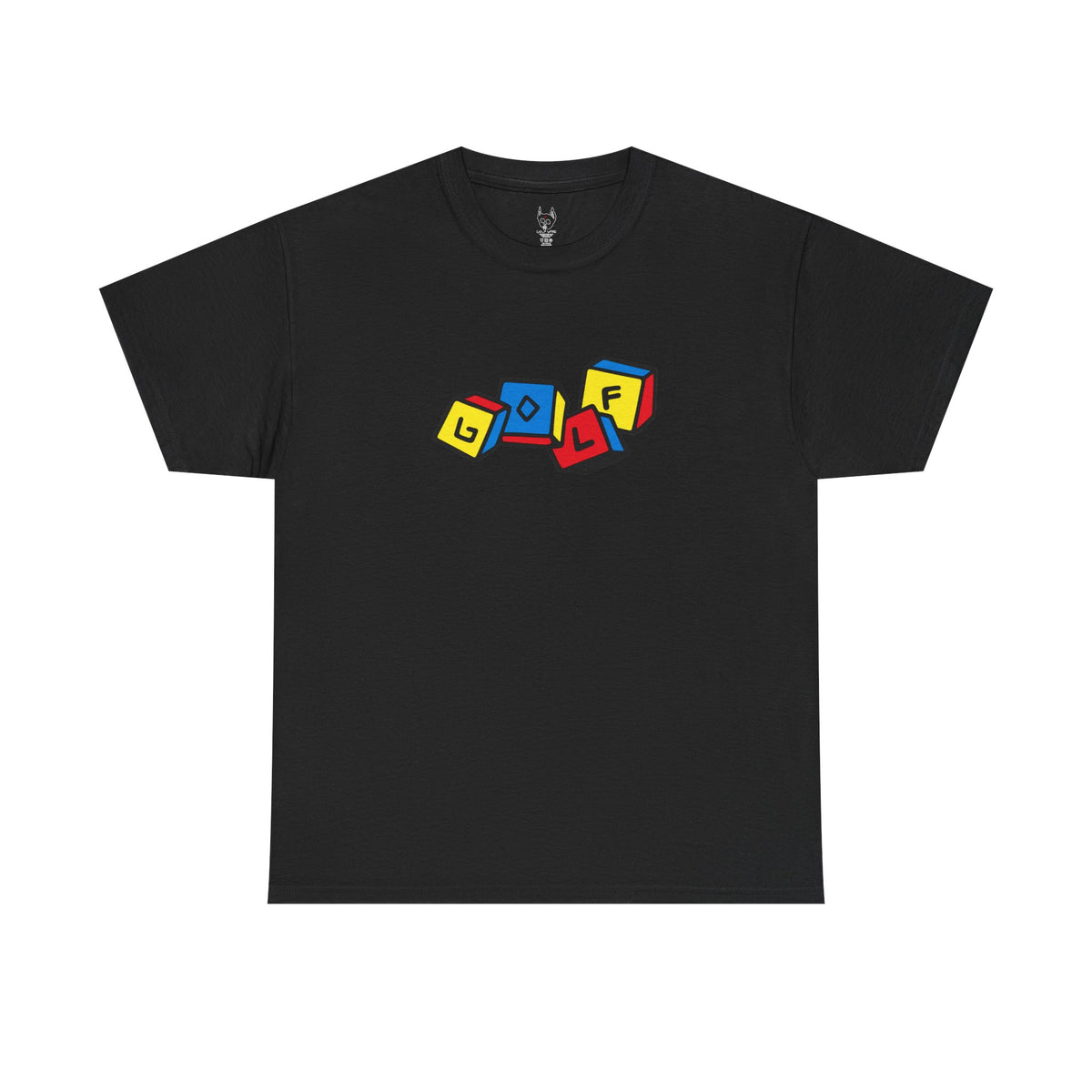 Golf Blocks Heavy Cotton Tee
