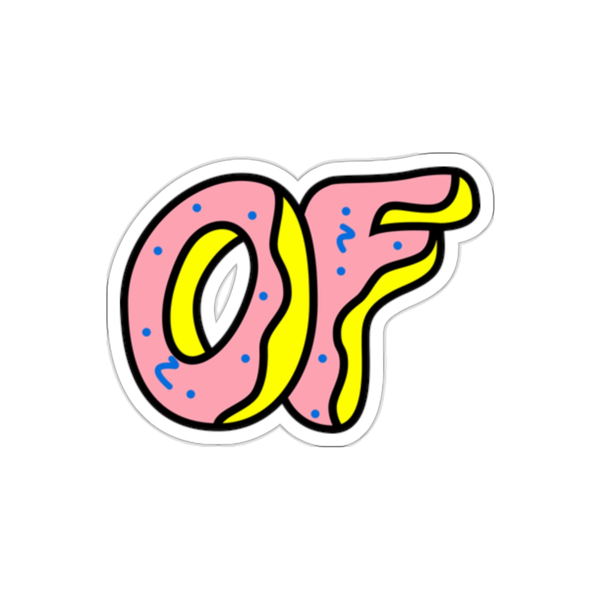 OF Donut Sticker
