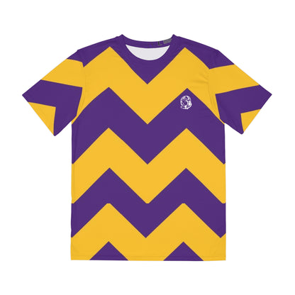 BBC Ice Cream Zig Zag Purple And Yellow Tee [FANMADE]