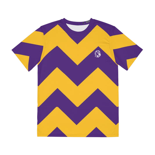 BBC Ice Cream Zig Zag Purple And Yellow Tee [FANMADE]