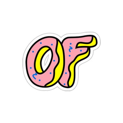 OF Donut Sticker