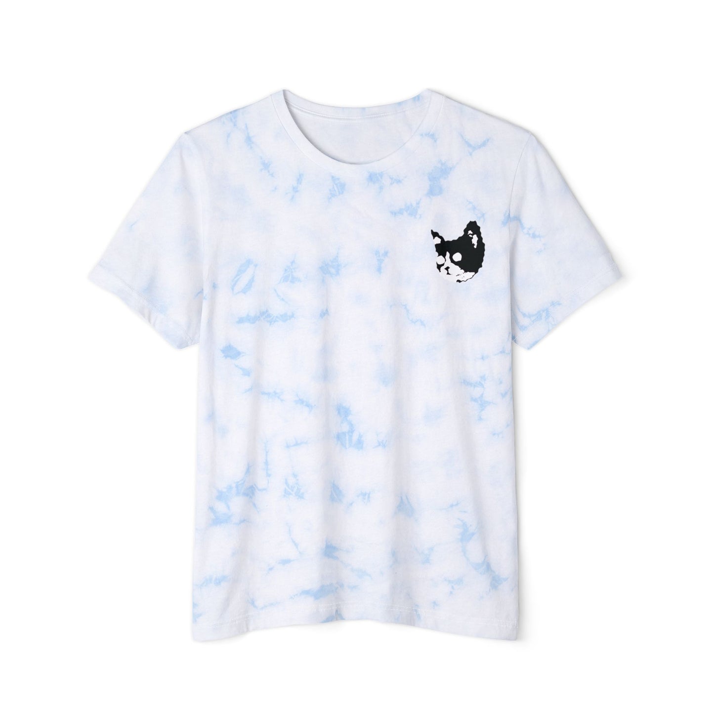 Unisex Cat Tie-Dyed Tee