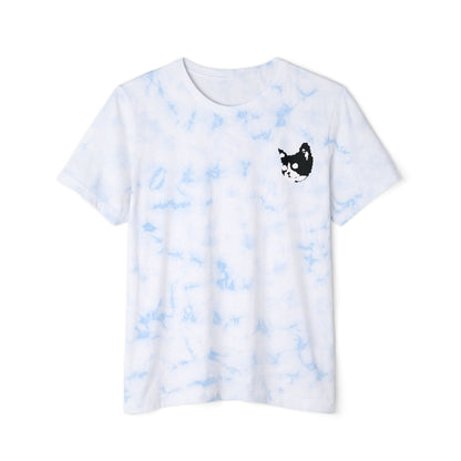 Unisex Cat Tie-Dyed Tee
