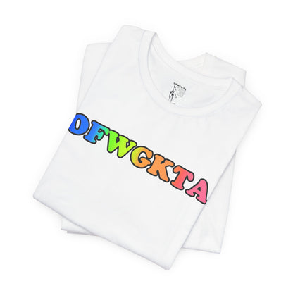 OFWGKTA Rainbow Text Tee