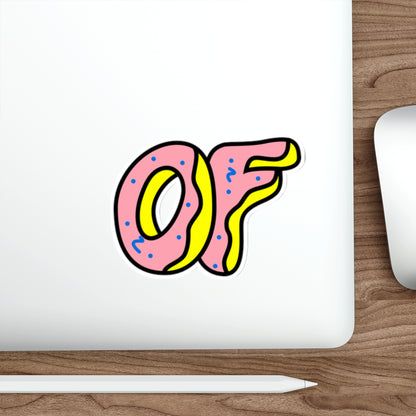 OF Donut Sticker
