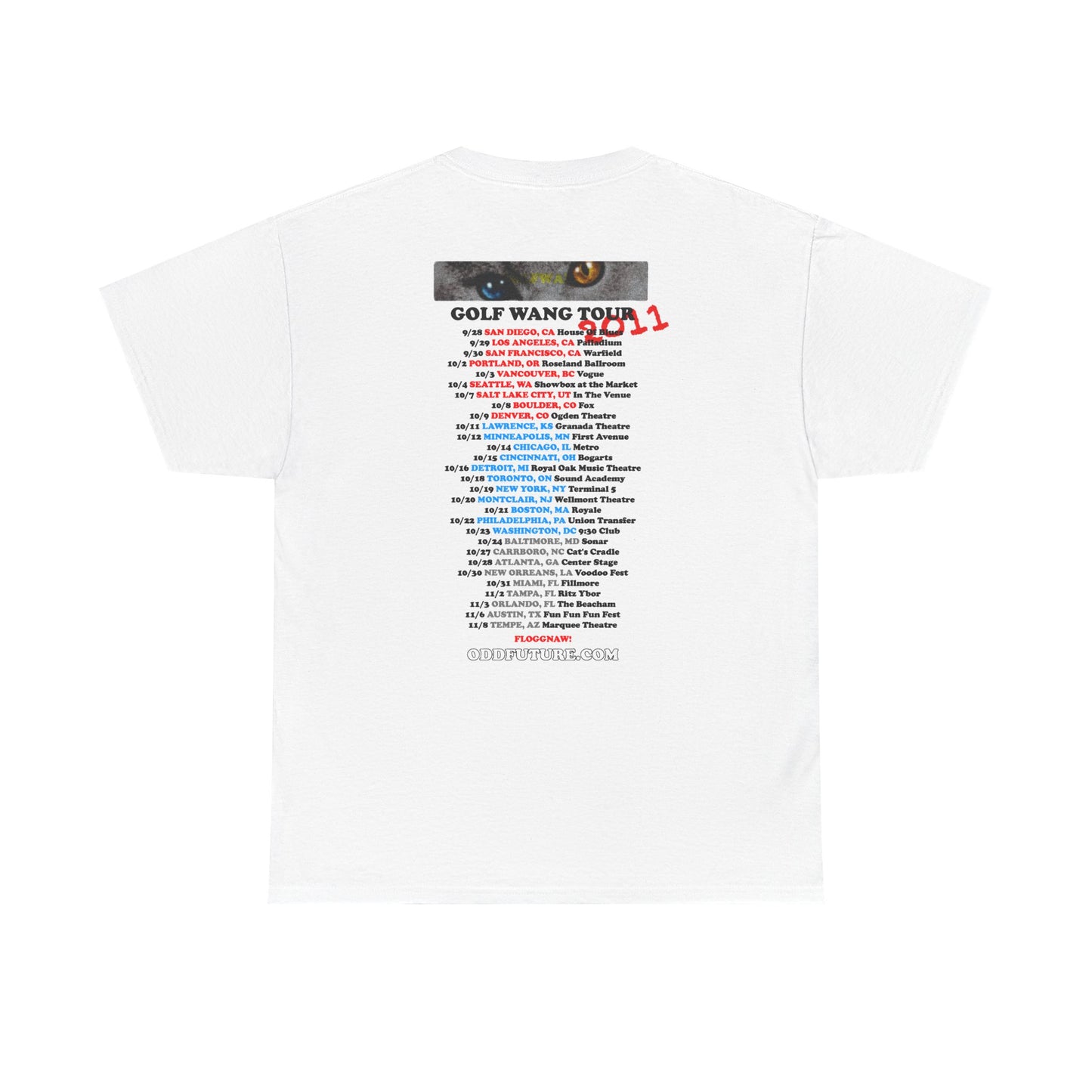 Golf Wang Tour 2011 Tee (Heavy)