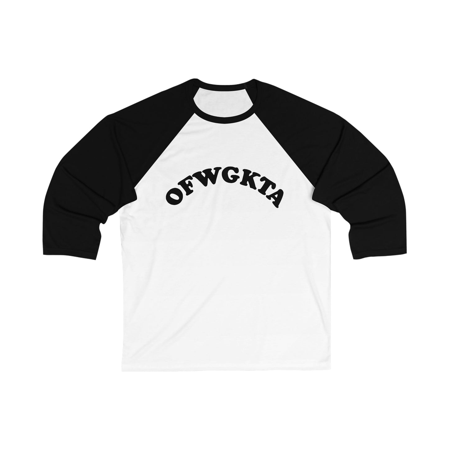 Adult Size Unisex Odd Future Fanmade 777 Raglan