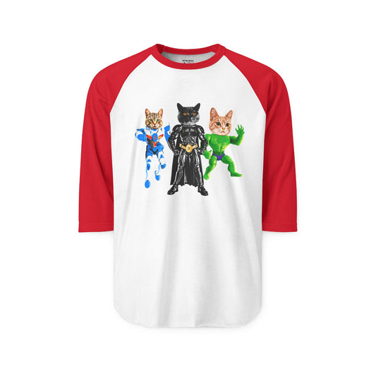 The Super-Kitties Figures Raglan Shirt