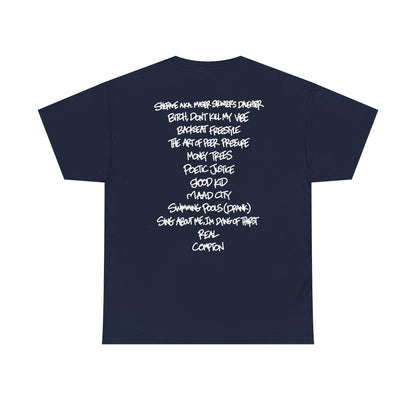 good kid, m.A.A.d city Tracklist Tee