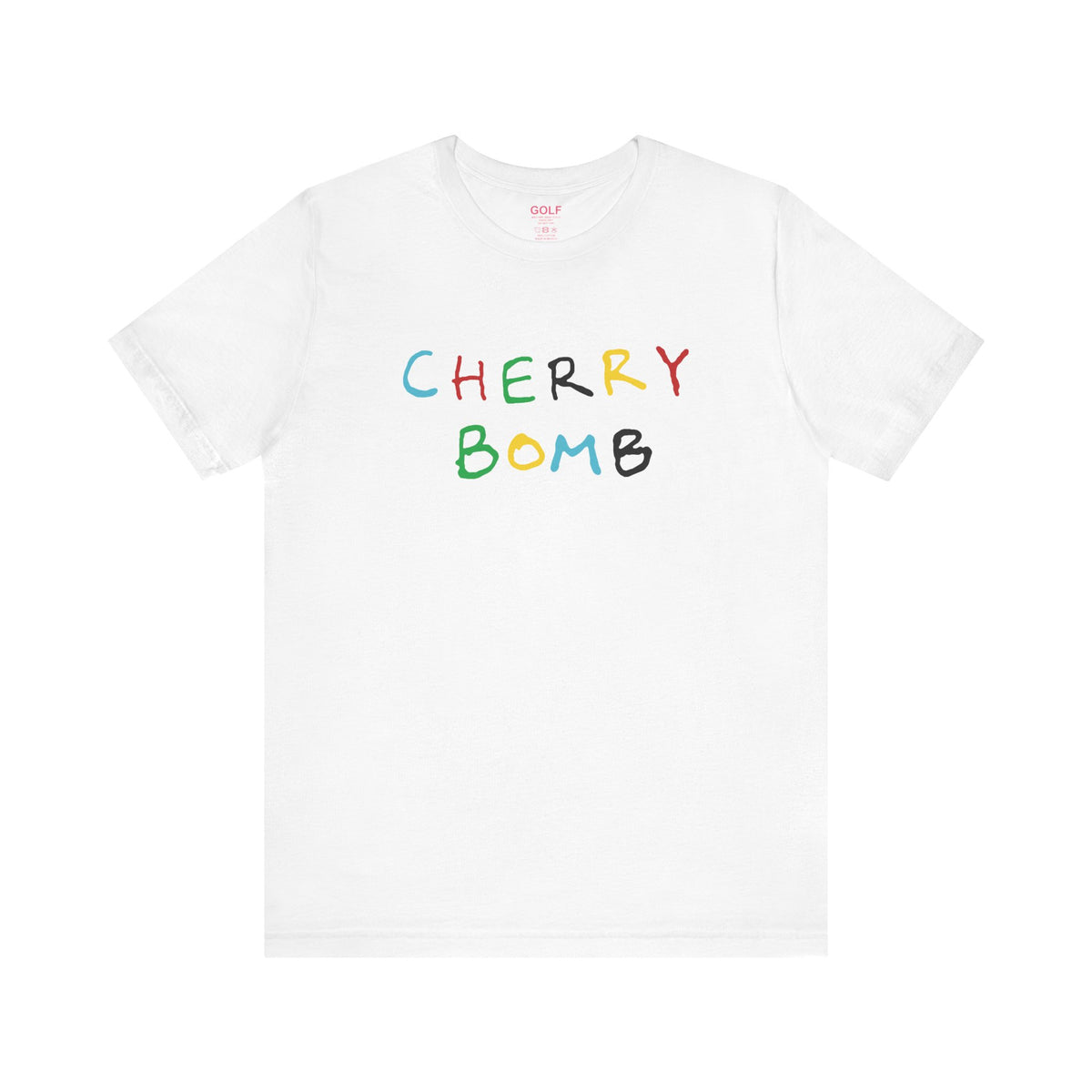 Cherry Bomb Text Tee