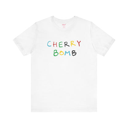 Cherry Bomb Text Tee