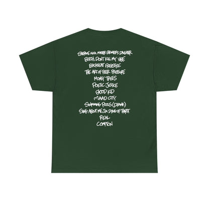 good kid, m.A.A.d city Tracklist Tee
