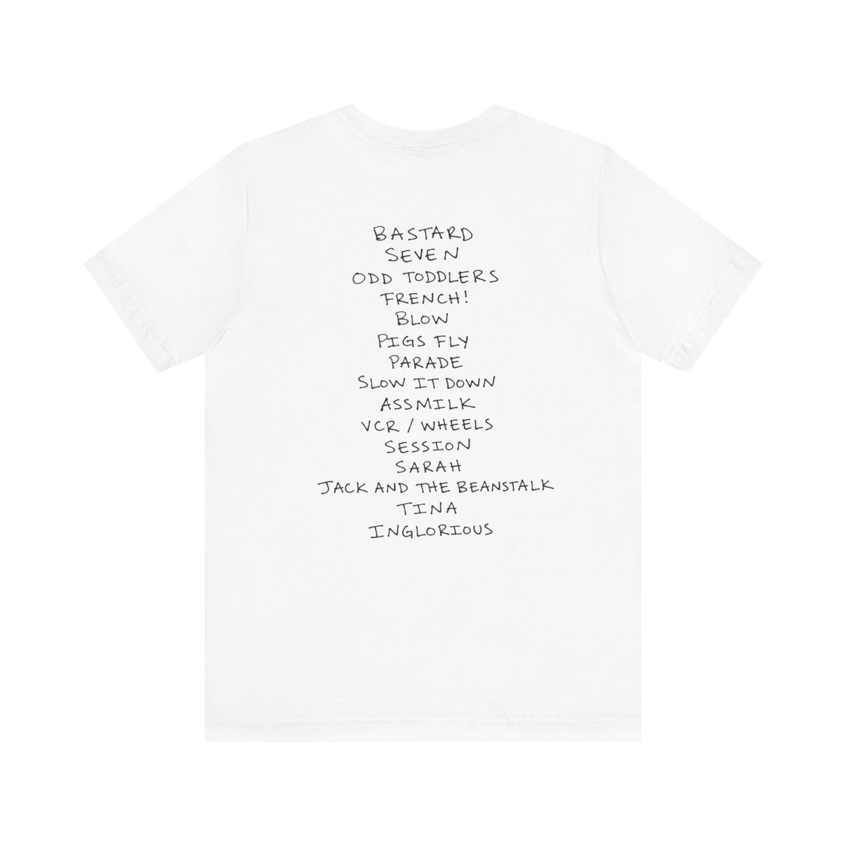 Bastard Tracklist Tee