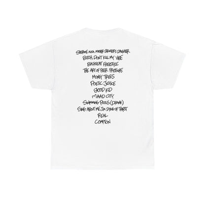 good kid, m.A.A.d city Tracklist Tee