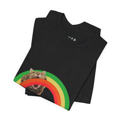 Unisex OFWGKTA Rainbow Cat Tee