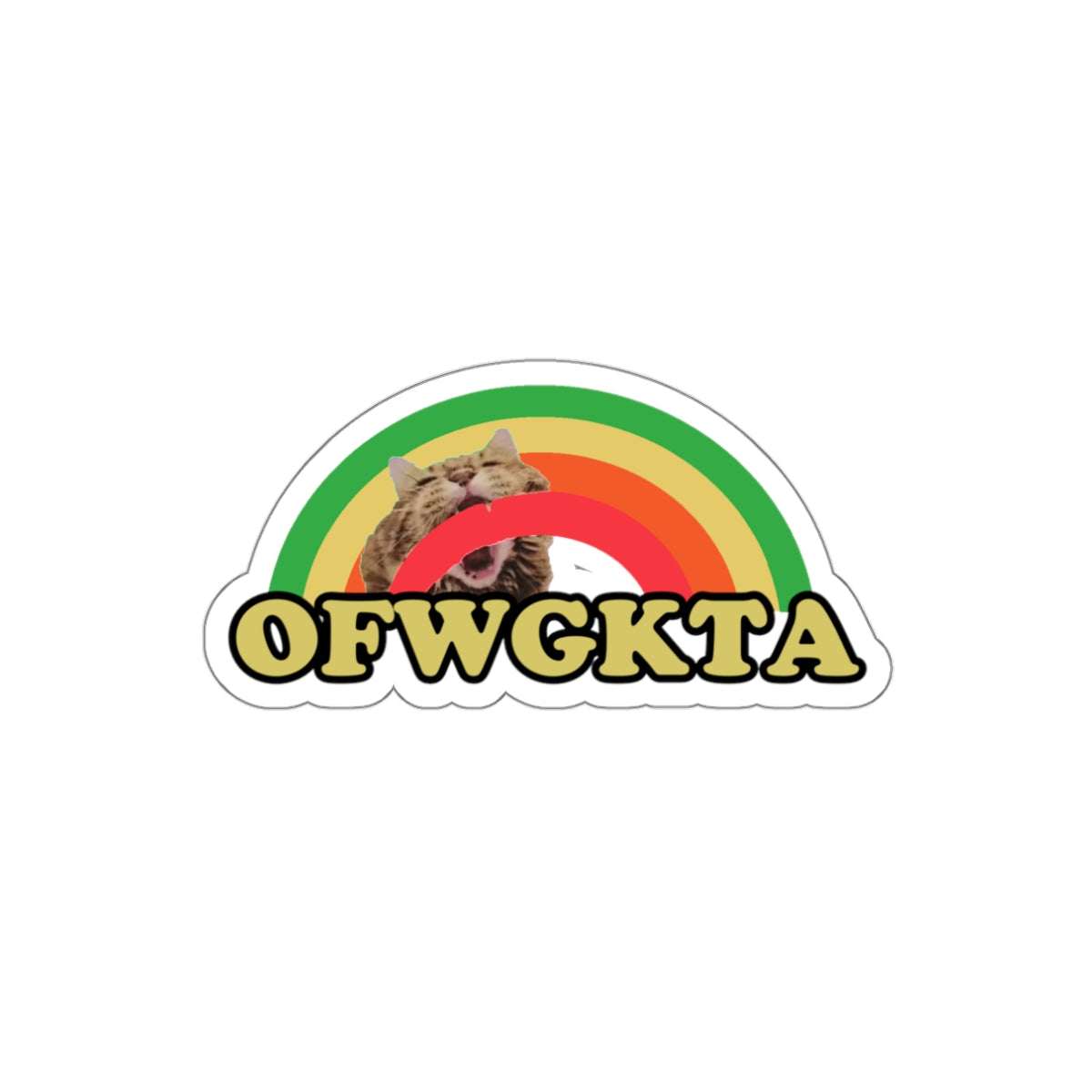 OFWGKTA Rainbow Sticker