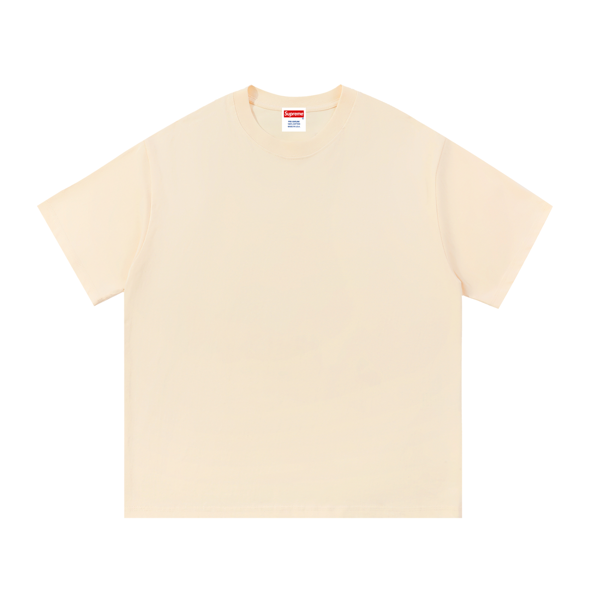 Box Logo Blank Cotton Tee