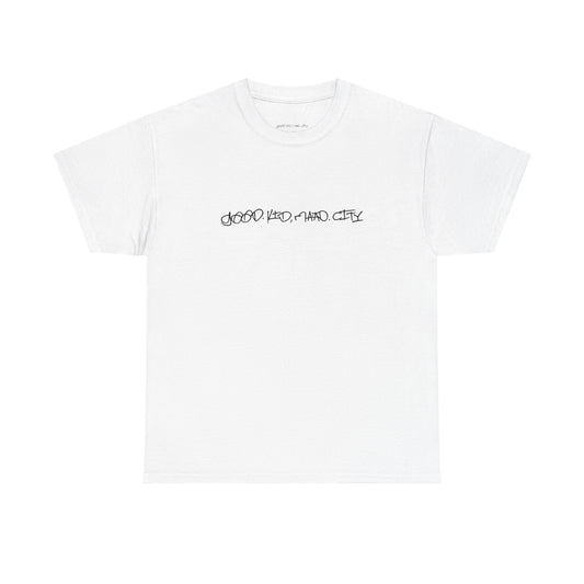 good kid, m.A.A.d city Tracklist Tee