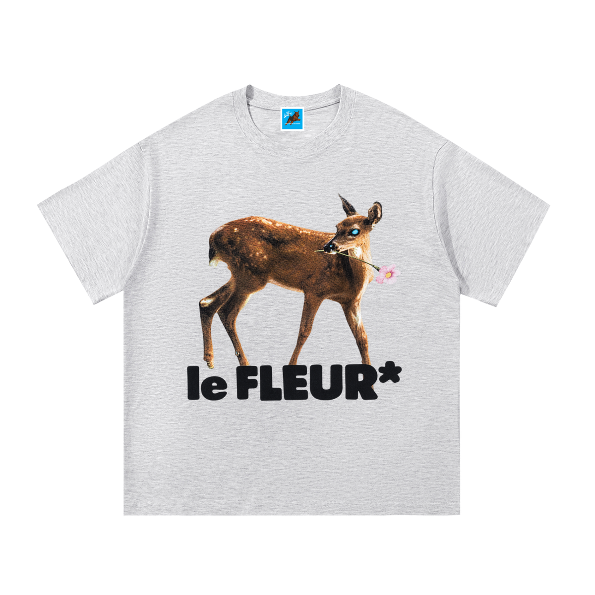 Le Fleur Deer Cotton Tee