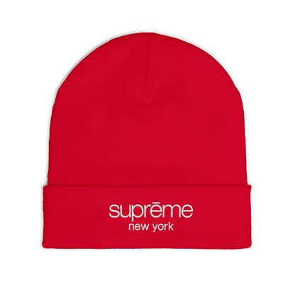 Box Logo New York Beanie