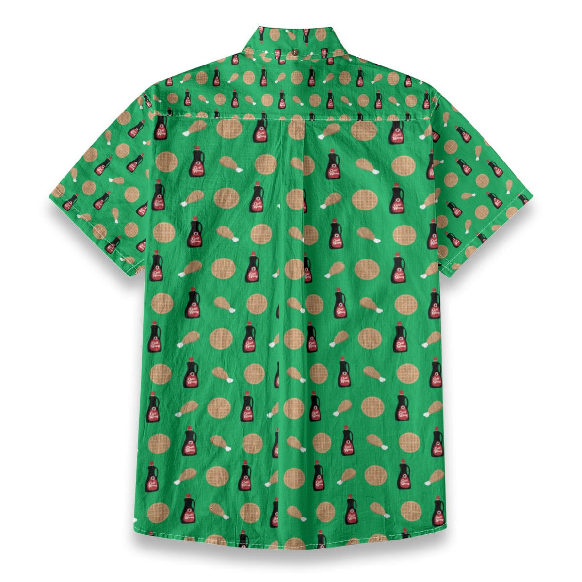Chicken And Waffles Button Up