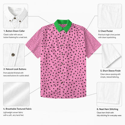 Watermelon Button Up