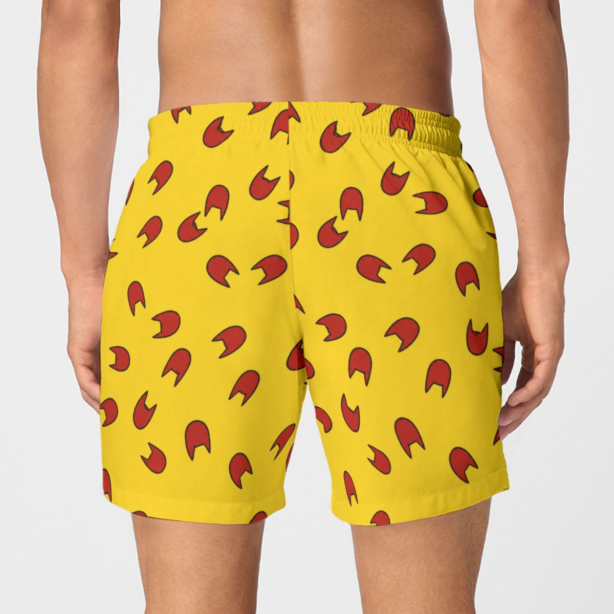 Kill Cat Boxers (Yellow/Red)