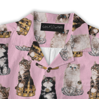 All-Over Print Men's Casual Hawaiian Short Sleeve Shirt | 140GSM Slub Cotton