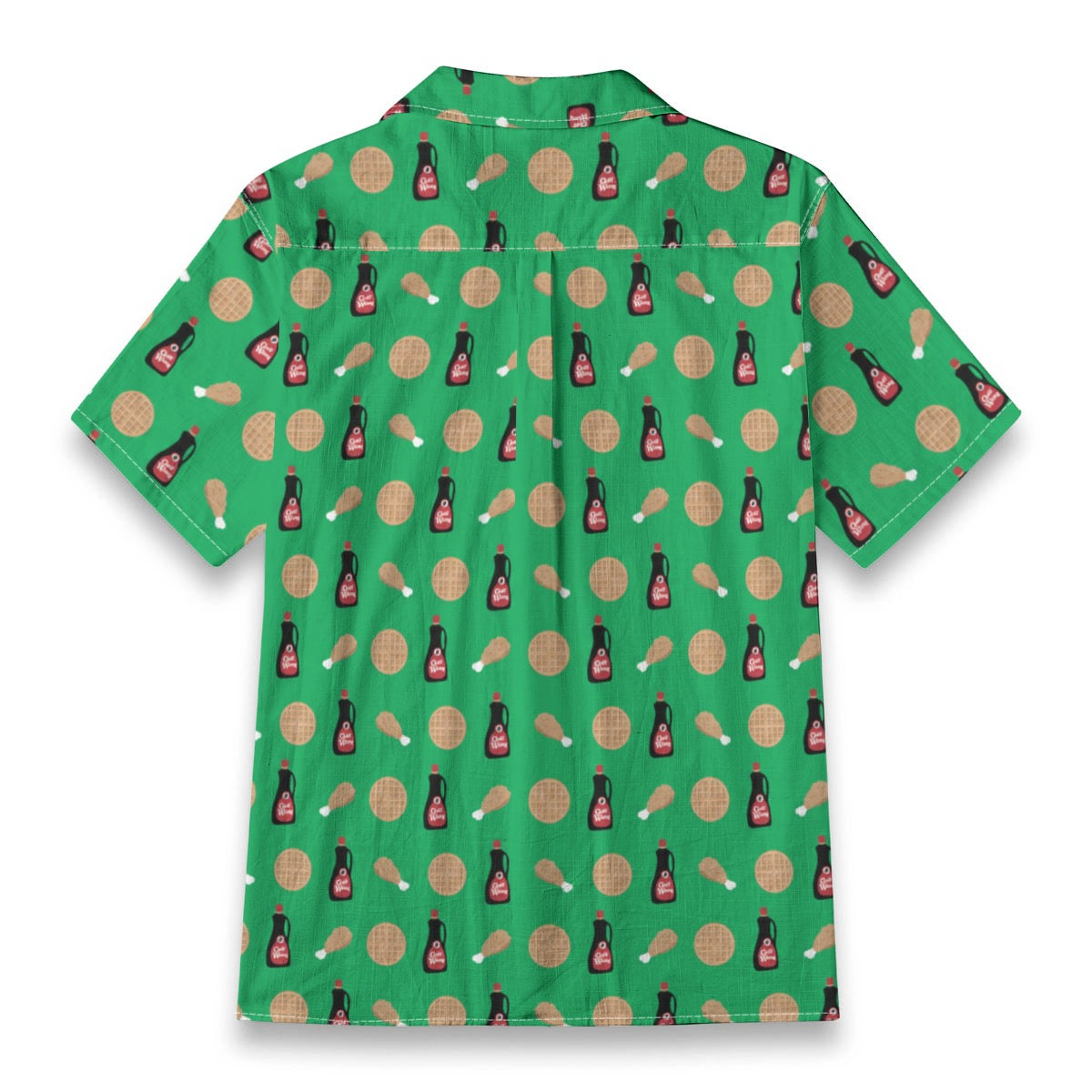 Chicken and Waffles Button Up