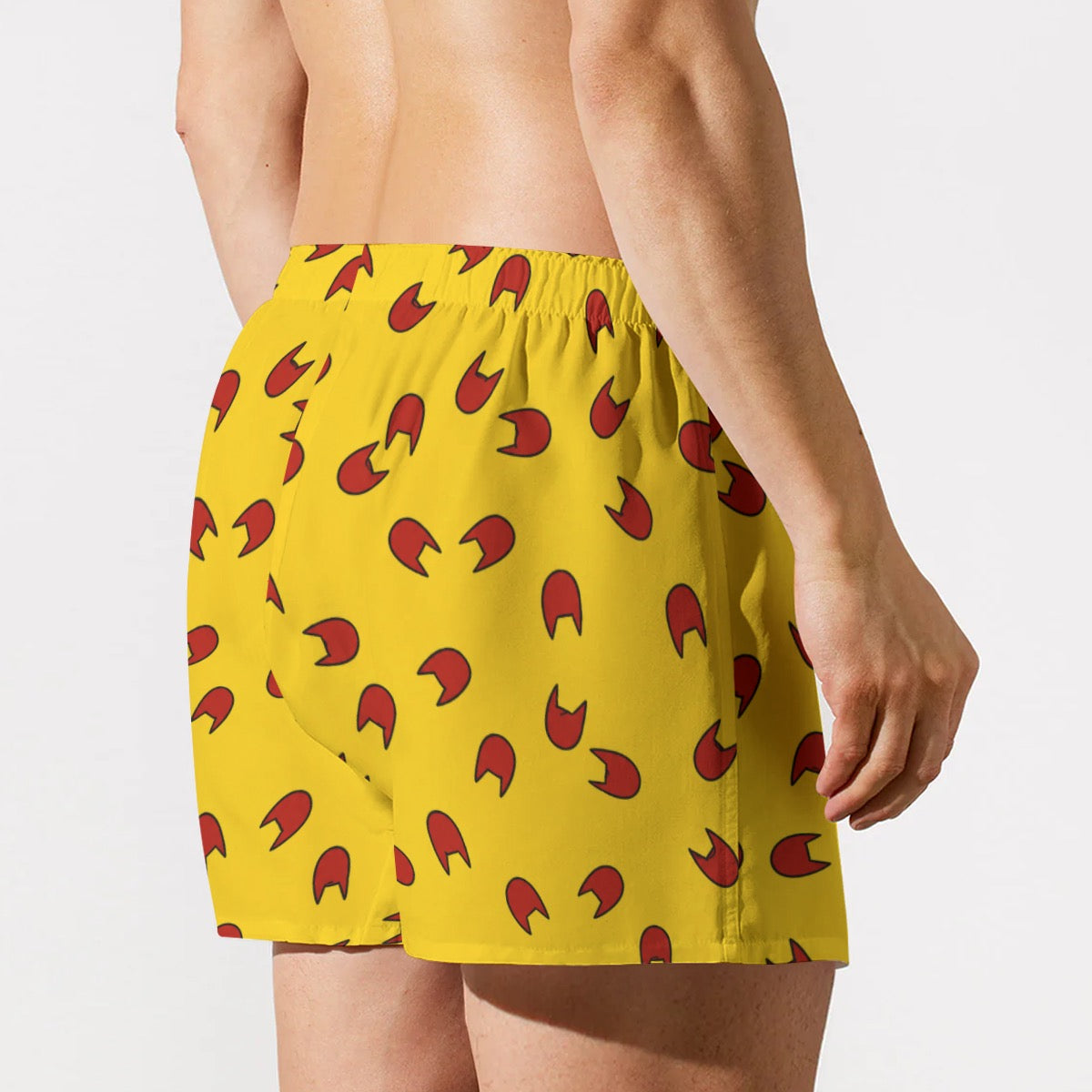 Kill Cat Boxers (Yellow/Red)
