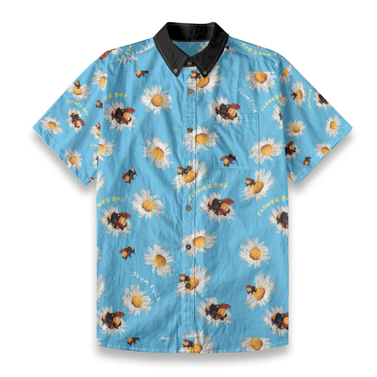 Bees Button Up