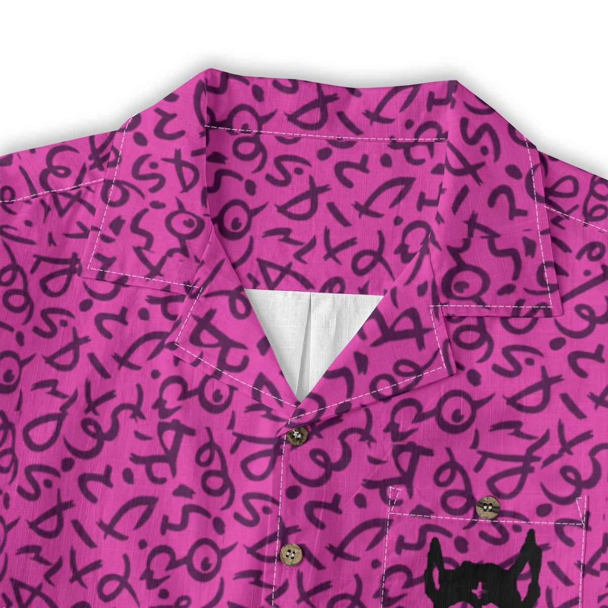 Yonkers Button Up (With Cat)
